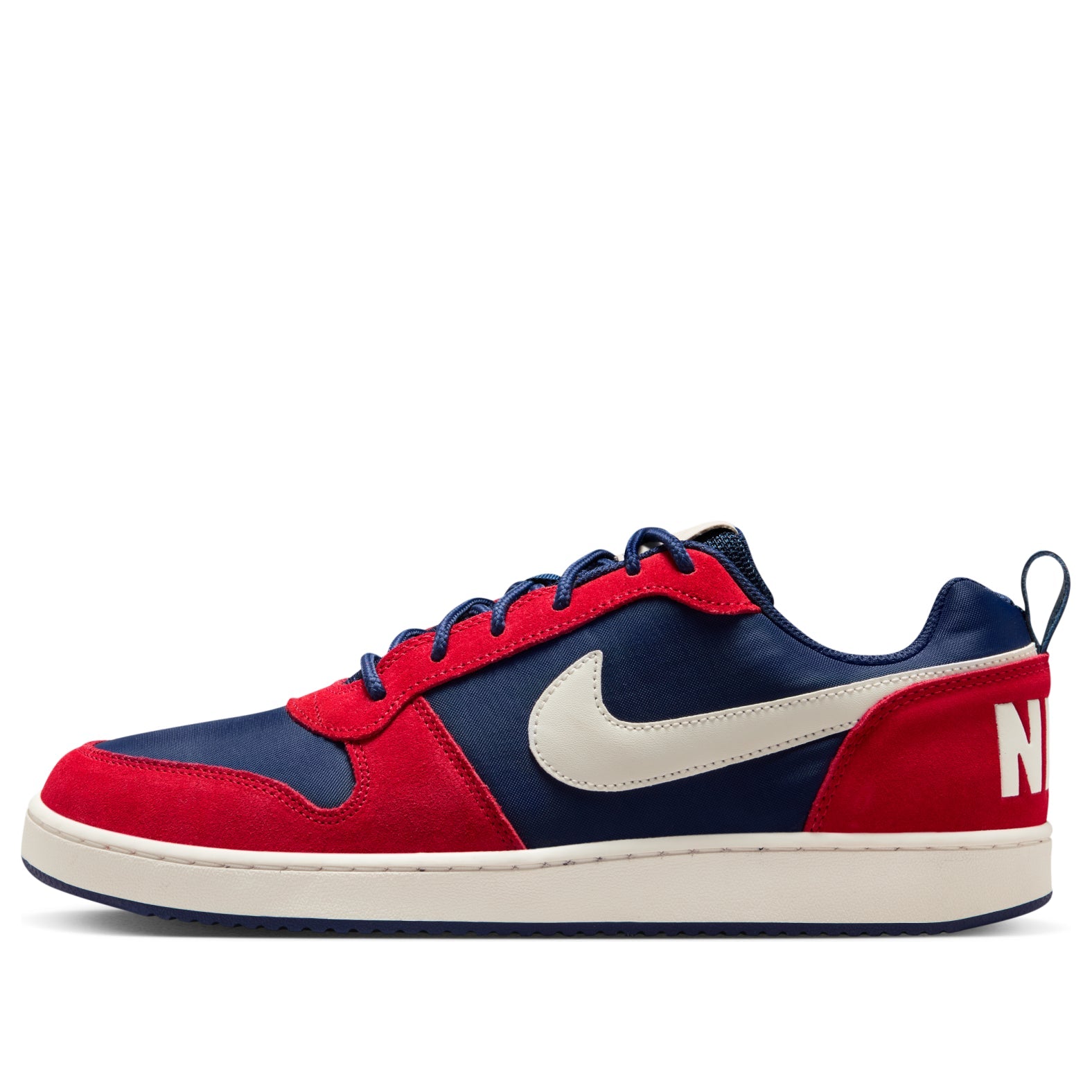 Nike Court Borough Low Premium 'Midnight Navy Sail University Red' 844881-401