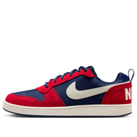 Nike Court Borough Low Premium 'Midnight Navy Sail University Red' 844881-401