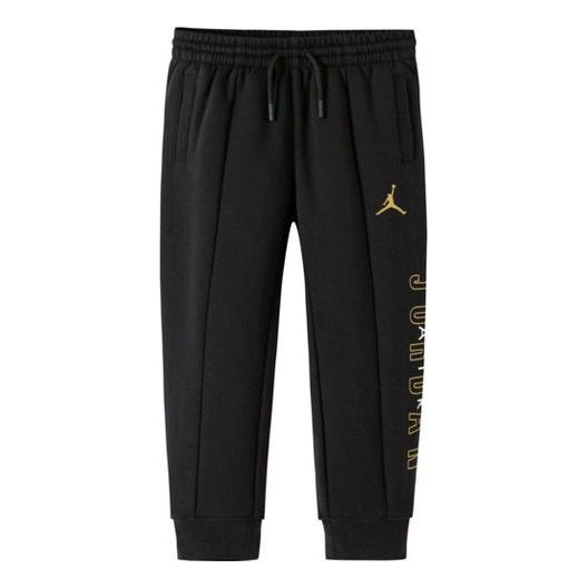 (GS) Air Jordan Take Flight B&G Sweatpants 'Black' JD2142067GS-001