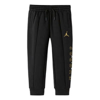 (GS) Air Jordan Take Flight B&G Sweatpants 'Black' JD2142067GS-001