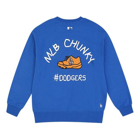 MLB Los Angeles Dodgers Graffiti Sports Long Sleeves Unisex Blue 31MT05011-07U