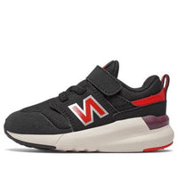 (TD) New Balance 009 Shoes Black/Red IH009LA1