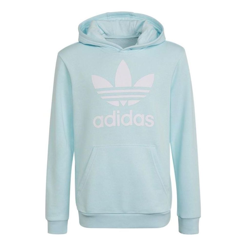(GS) adidas Originals Trefoil Hoodies 'Blue' HS8867