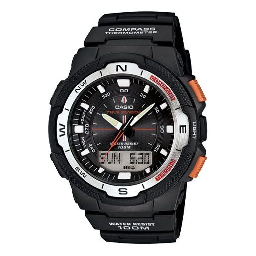CASIO OUTGEARSeries Sportses Black Analog/Digital Combo SGW-500H-1B