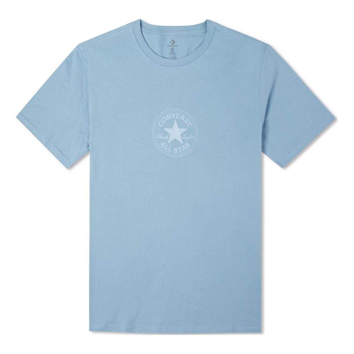 Converse Tonal All Star Patch Graphic T-Shirt Asia Sizing 'Worn Blue' 10023285-A04