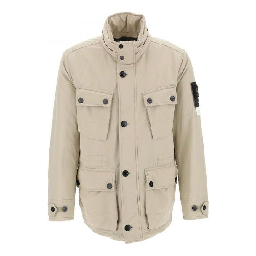 STONE ISLAND Logo Patch Jacket 'Beige' 771541249-V0090