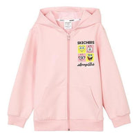(GS) Skechers x SpongeBob SquarePants Graphic Jacket 'Pink' L122G040