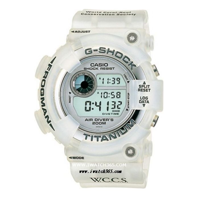 CASIO G-Shock Digital 'White' DW-8201WC-8T