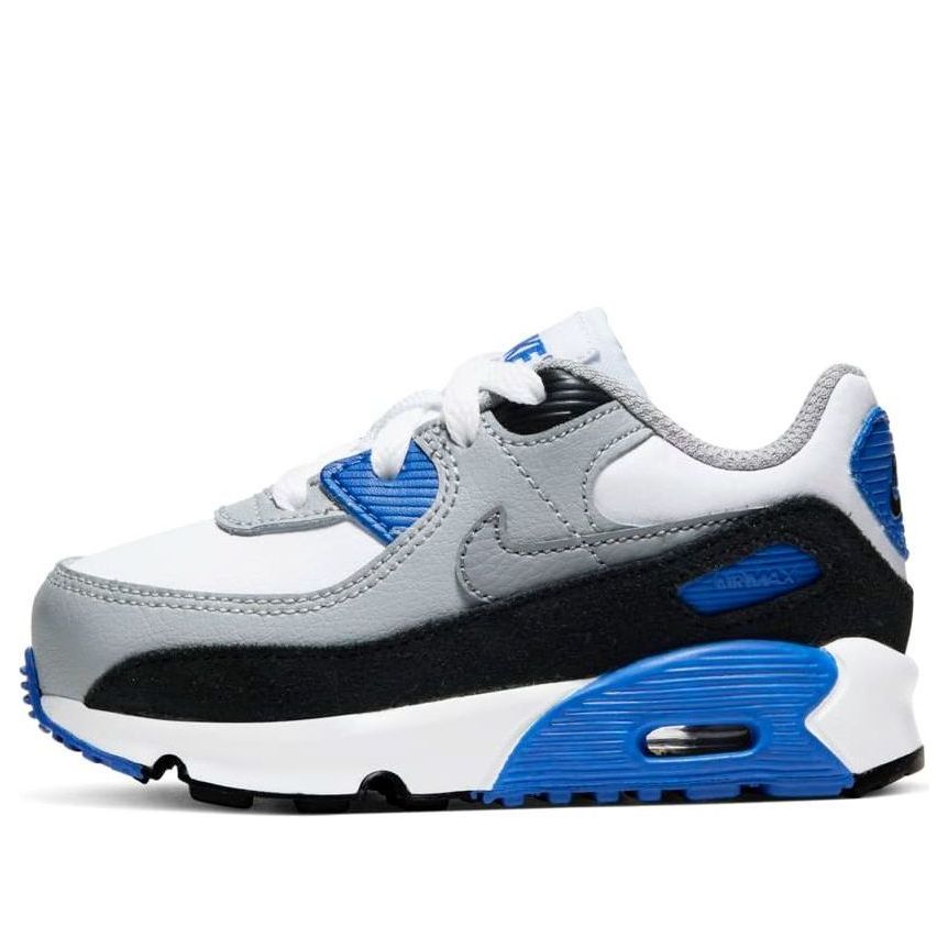 (TD) Nike Air Max 90 Leather 'White Royal Blue' CZ9444-100