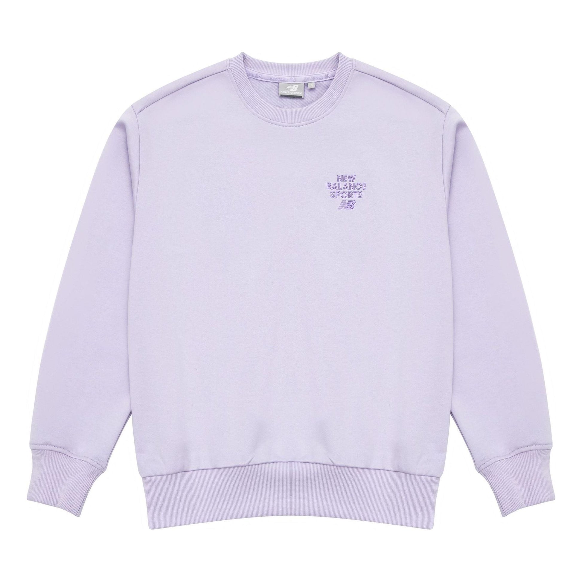 New Balance Logo Print Pullover Asia Sizing 'Purple' 5CD12152-DV