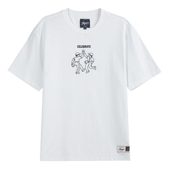Mizuno Heritage T-Shirt 'White' D2CA33H801