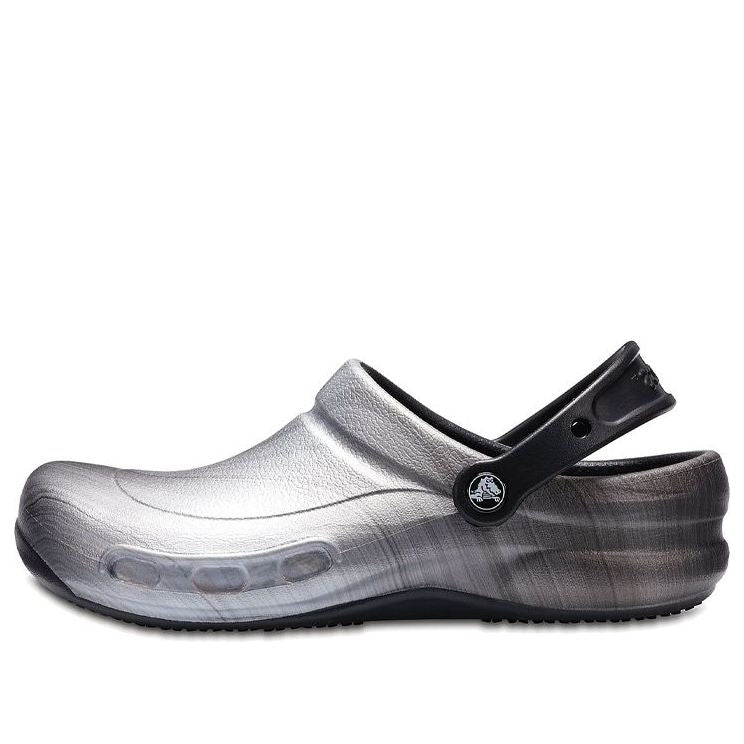 Crocs Bistro Graphic Clogs 'Silver Black' 204044-041