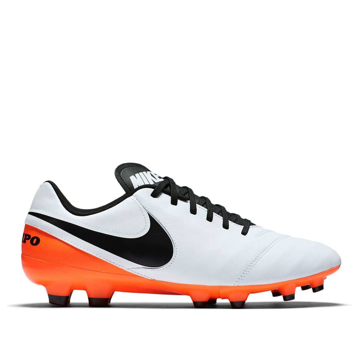 Nike Tiempo Genio II Leather FG 'White Orange' 819213-108