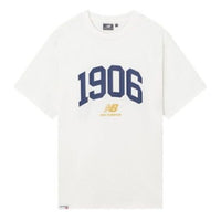 New Balance 1906 Graphic T-Shirt Asia Sizing 'White Blue' 5ED25793-IV