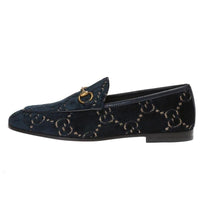 (WMNS) Gucci Jordaan GG Loafer 'Blue' 431467-9JT20-4280