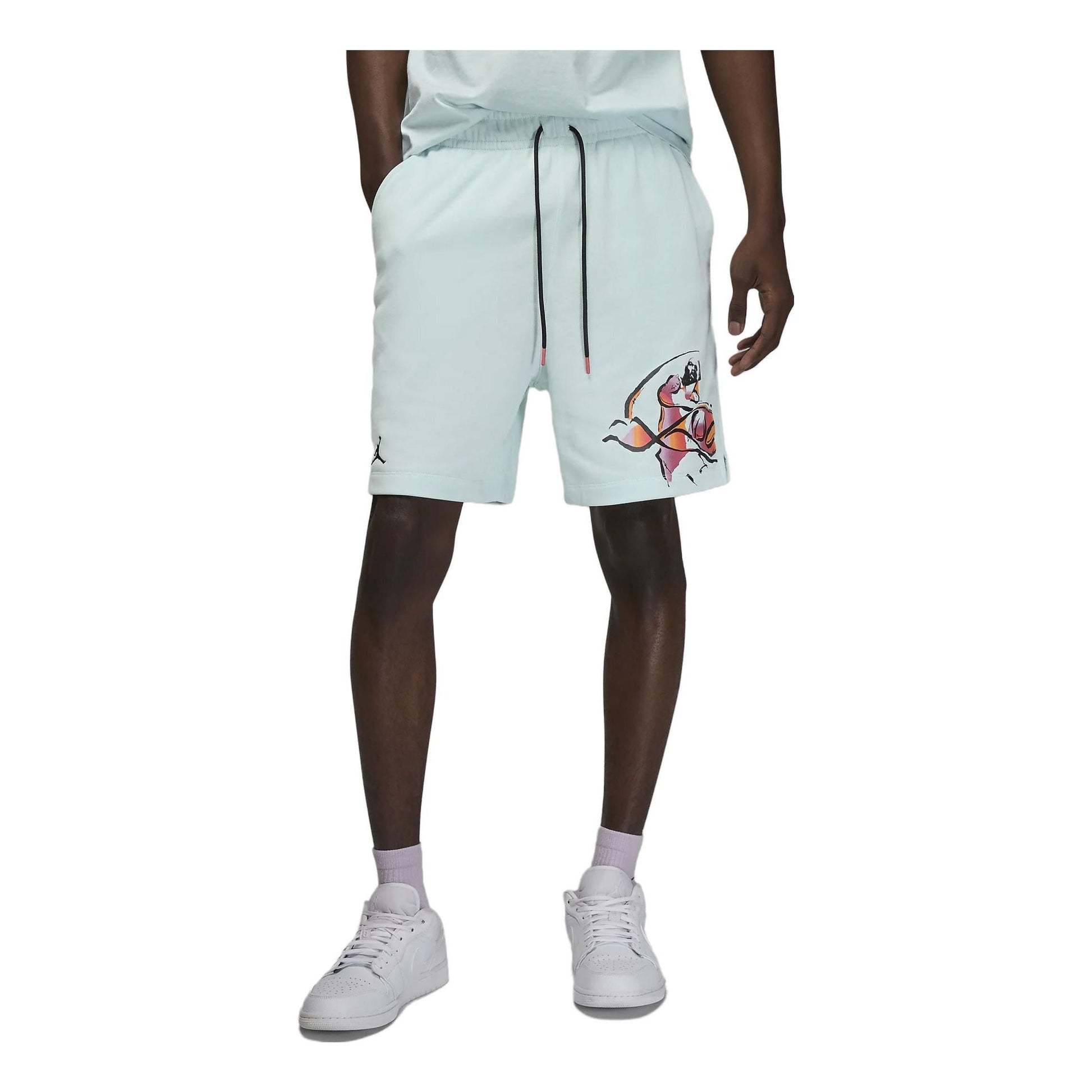 Air Jordan Flight MVP Fleece Shorts 'Ice Blue' DX9714-474