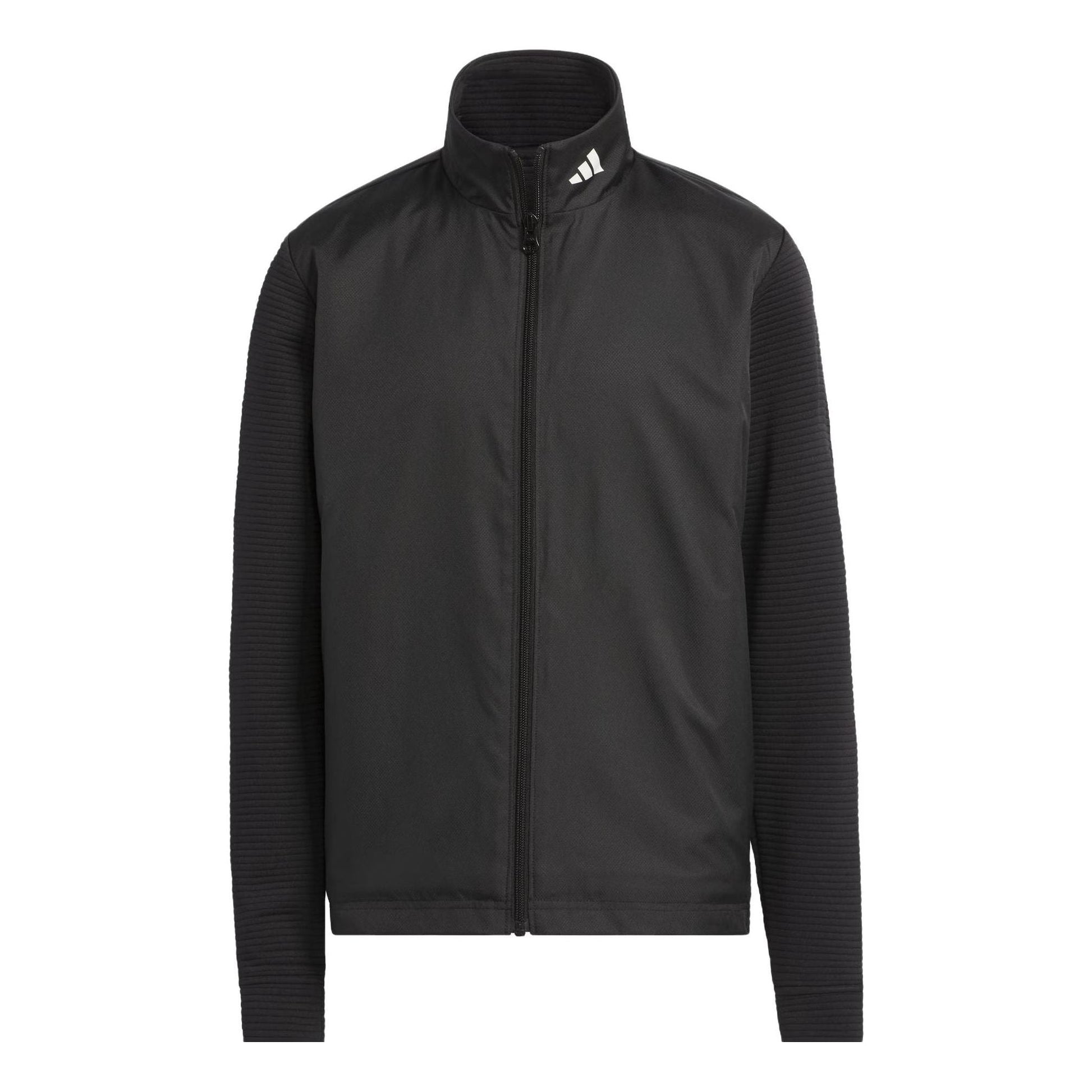 (GS) adidas Winter Golf Jacket Asia Sizing 'Black White' IU4937
