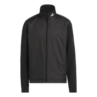 (GS) adidas Winter Golf Jacket Asia Sizing 'Black White' IU4937
