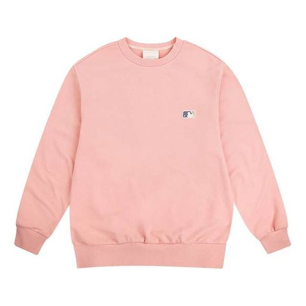 MLB Unisex Logo Round-neck Sweatshirt Pink/Red 31MT20941-00P
