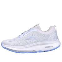 (WMNS) Skechers Go Walk Workout Walker 'White Blue' 124933-GYLB