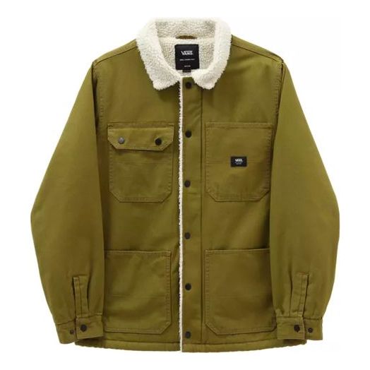 Men's Vans Casual Cargo lapel Jacket Green VN0A5KLKYXV