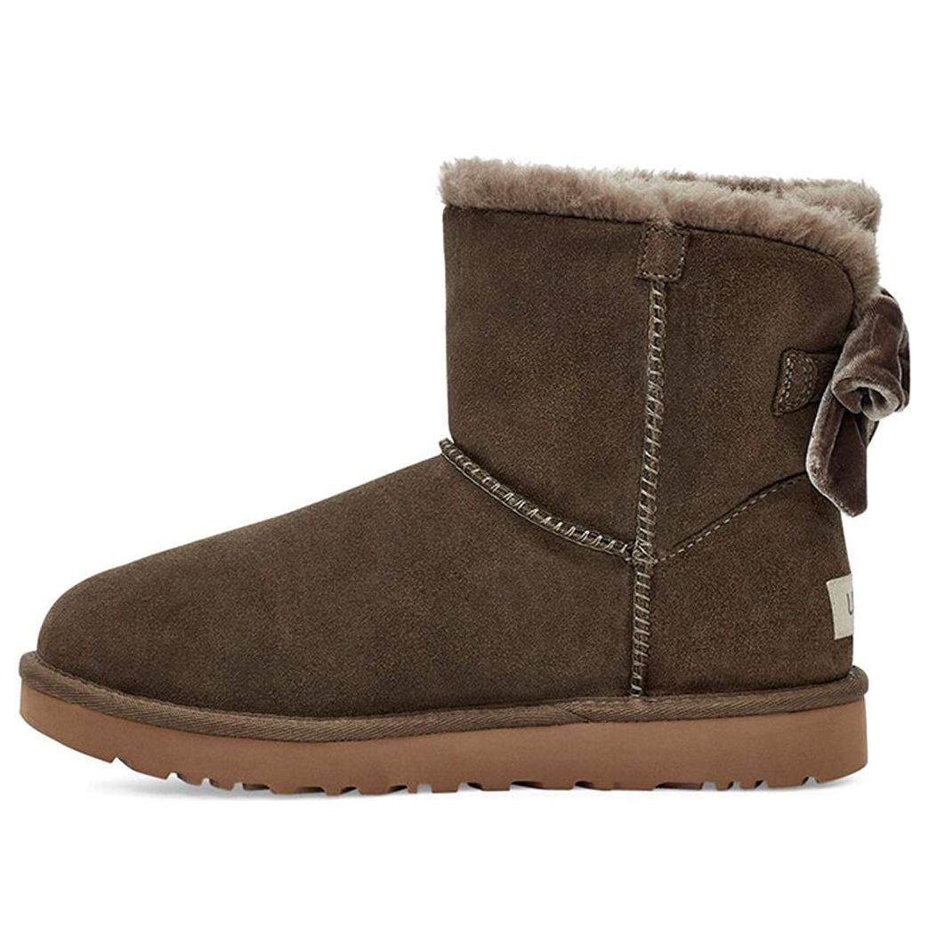 (WMNS) UGG Mini Bailey Bow Velvet Ribbon 1118975-ESPR