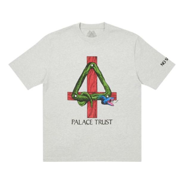 Palace FW21 Ultimo Trust T-Shirt 'Grey' P21TS248
