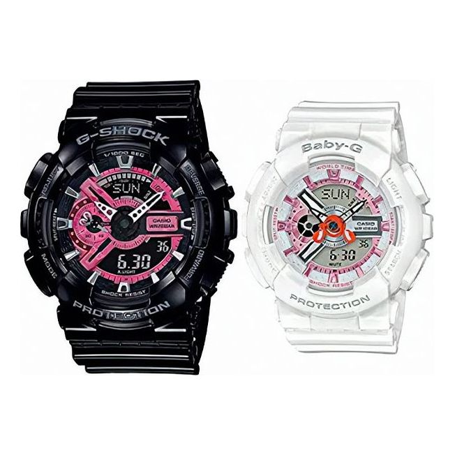 CASIO Baby-G 'Black & White' SLV-21A-7A