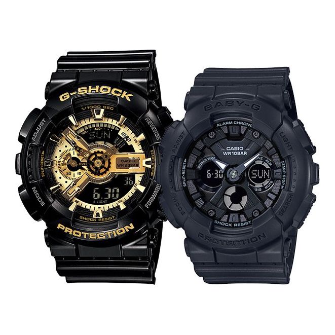 CASIO Baby-G 'Black Gold' GA-110GB-1APR+BA-130-1APR