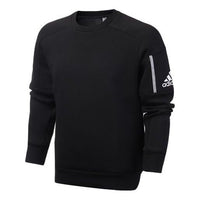 adidas Casual Running Sports Round Neck Pullover Black FJ0234