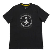 Nike FC Soccer/Football Sports Printing Pattern Round Neck Short Sleeve Black DC0248-010
