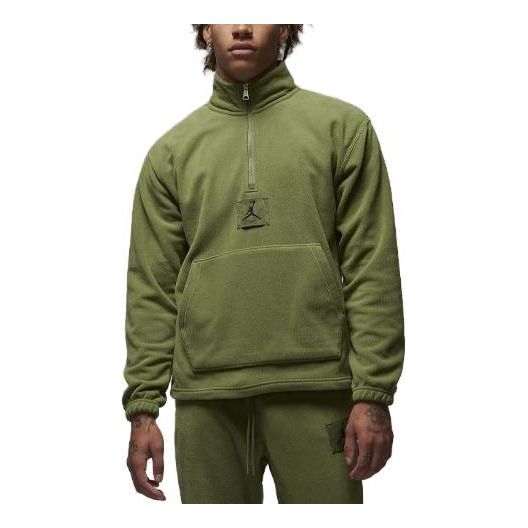 Air Jordan Winterized Fleece Half-Zip 'Sky J Light Olive' FD7863-340