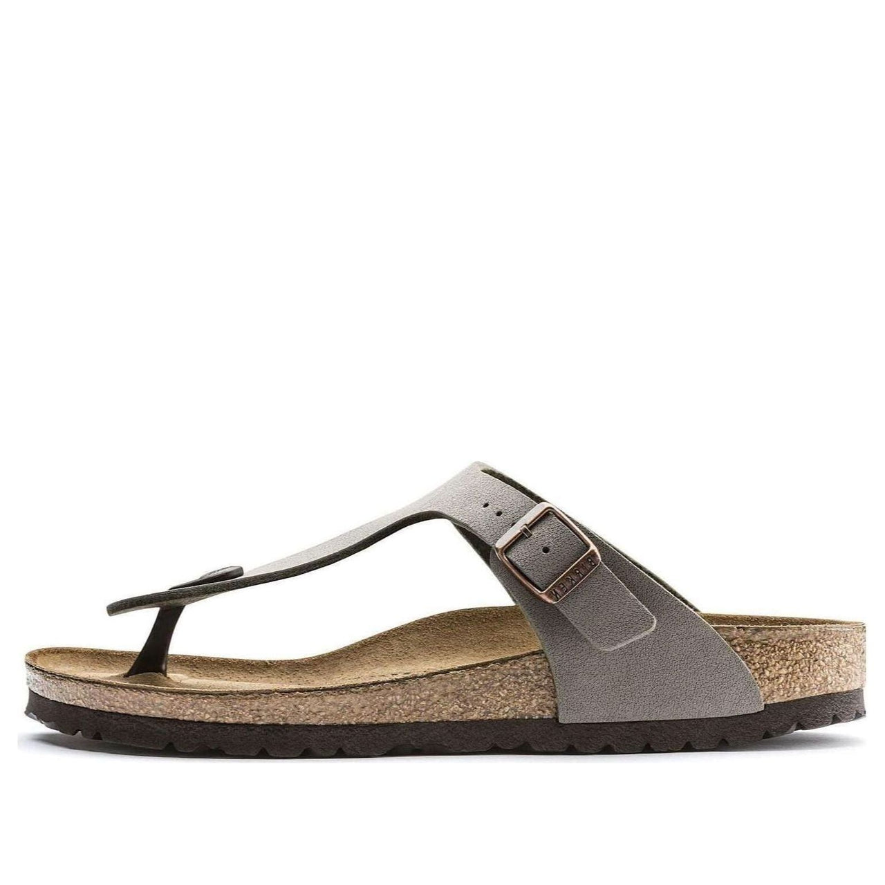 BirkenstockGizeh Birko Flor Birkibuc 'Stone' 0043391
