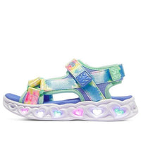 (GS) Skechers Heart lights Sandals 'Multi-Color' 302160L-BLMT