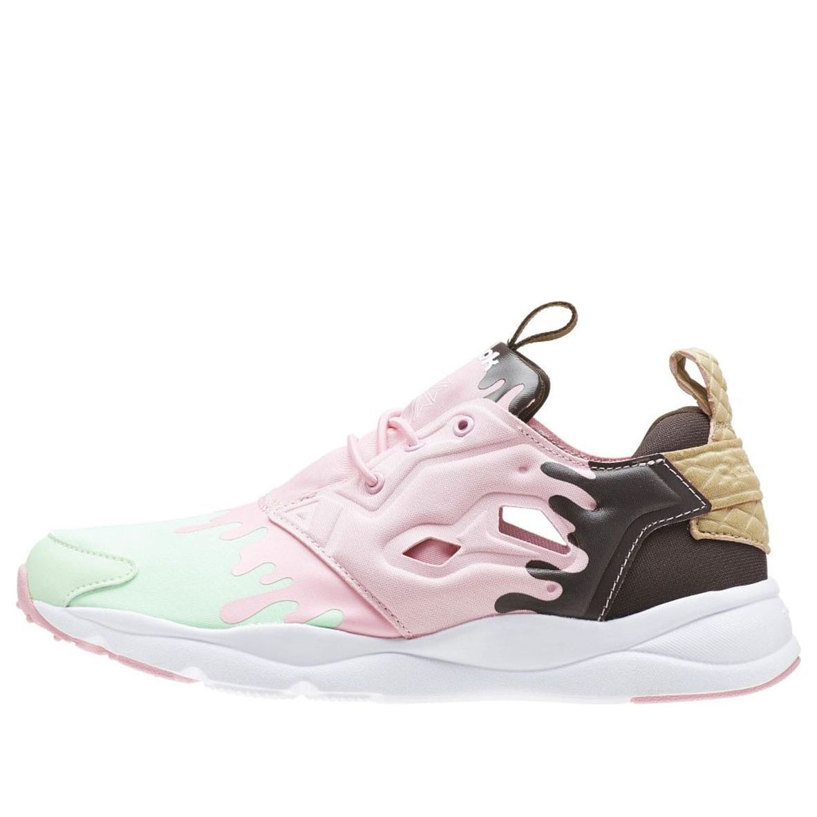 (WMNS) Reebok Furylite IC Indoor Court Running Shoes Pink BD3166