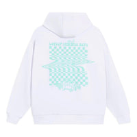 (WMNS) Li-Ning BADFIVE Casual Sport Hoodie 'White Aqua' AWDS646-1