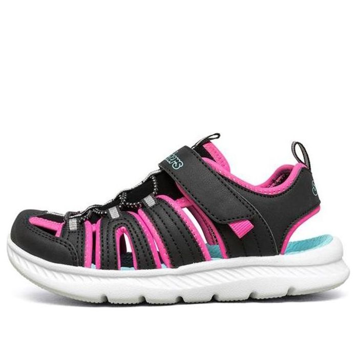 (GS) Skechers C- Flex Sandal 2.0 'Black Pink' 302100L-BKPK