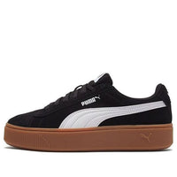 (WMNS) PUMA Vikky Stacked Black/Brown 369144-17