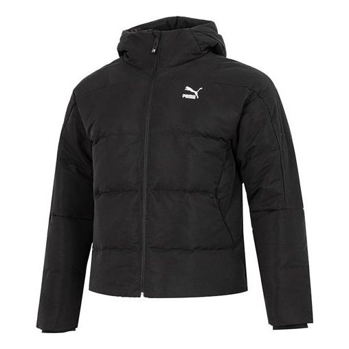 PUMA Classics Padded Down Jacket 'Black' 537685-01