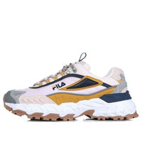 (WMNS) FILA Encapsulation Series Running Shoes Yellow Pink Korean Version 1JM00793_920