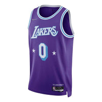 Nike x NBA LA Lakers 21-22 Jerseys 'Russell Westbrook 0' DB4032-510