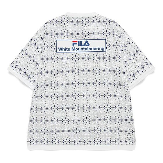 FILA FUSION x White Mountaineering Tee T11M127112F-WT