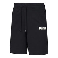 PUMA Sport Shorts 'Black White' 598489-01