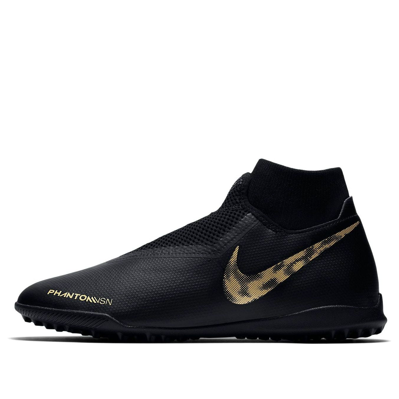 Nike Phantom Vision Academy DF TF 'Black Metallic Vivid Gold' AO3269-077
