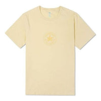 Converse Tonal All Star Patch Graphic T-Shirt Asia Sizing 'Yellow' 10023285-A01
