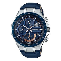 Men's CASIO EDIFICE Series Adjustable Multifunction Watch Business Mens Blue Analog EQS-920BL-2A