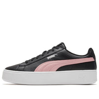 (WMNS) PUMA Vikky Stacked Black/Pink 369143-05