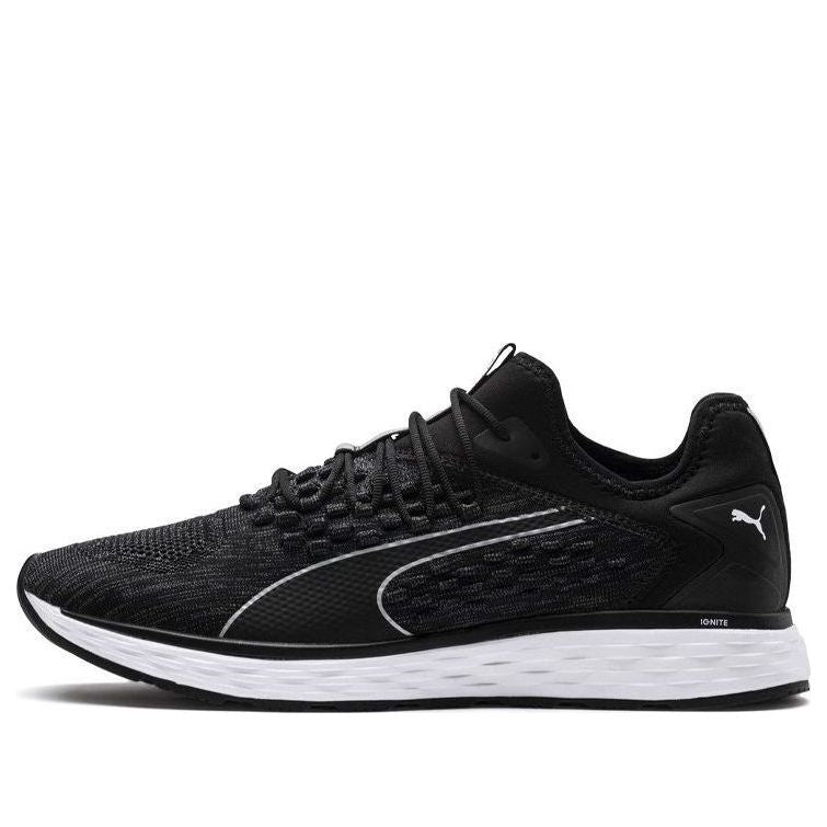 PUMA Speed Fusefit Black Low Tops 191104-01
