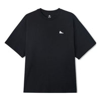 Converse Chuck Taylor Sneaker Patch Crew Neck T-Shirt Asia Sizing 'Black' 10023850-A04