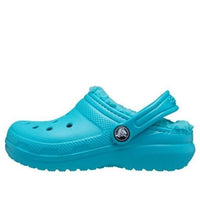 (GS) Crocs Classic Lined Clogs 'Blue' 203506-4SL
